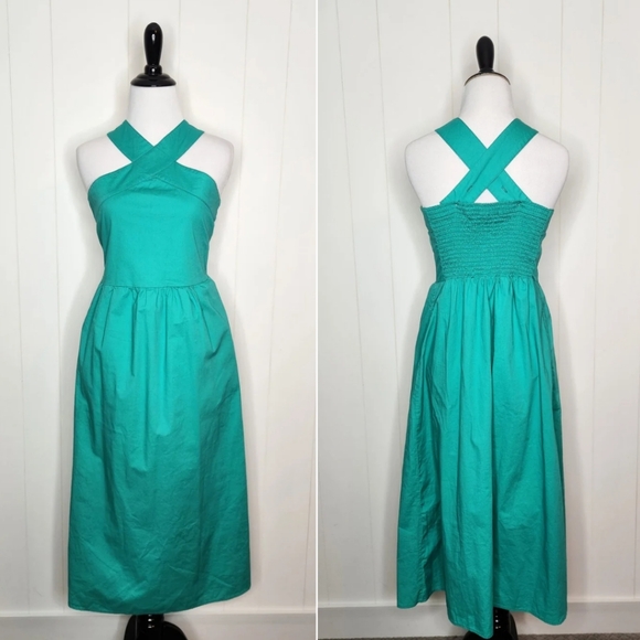 Michelle Mcdowell Dresses & Skirts - Michelle McDowell Green Arden Midi Dress Women's Size Small